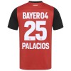 Oficiální Fotbalový Dres Bayer 04 Leverkusen Exequiel Palacios 25 Domácí 2024-25 pro Děti